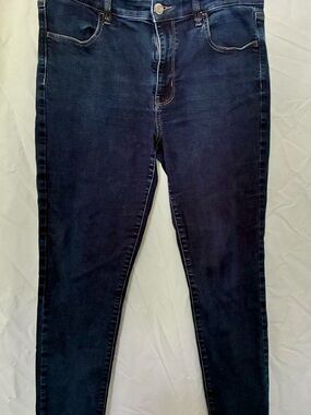 American Eagle Outfitters Dark Blue Skinny Jeans